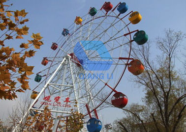 Cina Taman Hiburan Populer Ferris Wheel / Safety 30m Big Observation Wheel pabrik