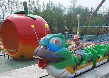 Cina Wahana Taman Hiburan Yang Andal Atraksi Roller Coaster Train Sliding Ride For Kids pabrik