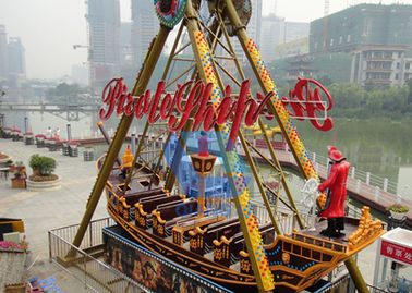 Cina 30P Pirate Boat Ride, Kapal Bajak Laut Taman Hiburan Naik Untuk Bermain Di Luar Ruangan pabrik