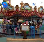 Taman Hiburan Hiburan Carousel 36 Orang Naik Merry Go Round Bersertifikat SGS pemasok