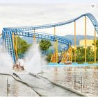 16 Orang Park Tema Roller Coaster Rides Kids Fun Fair Games Warna Disesuaikan pemasok