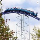 Theme Park Roller Coaster Ride Disesuaikan Kapasitas 16 Orang Untuk Outdoor pemasok