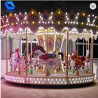 6-36 Kursi Carousel Ride Pertama, Taman Hiburan Carousel yang Menarik pemasok
