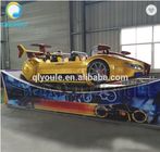 Mini Carnival Rides Funfair Game Mobil Terbang Instalasi Mobil Balap Baja Bahagia pemasok