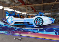 Indoor terbuka Jenis Track Peralatan Taman Tema, Fun Ride F1 Flying Car Rides Untuk Anak pemasok