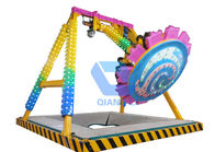 Populer Pendulum Amusement Ride / Mini Frisbee Pendulum Ride Tinggi 3.8m pemasok