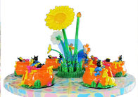 Taman Hiburan Anti Korosi Rides 24 Seater Mini Music Teacup Carnival Ride pemasok
