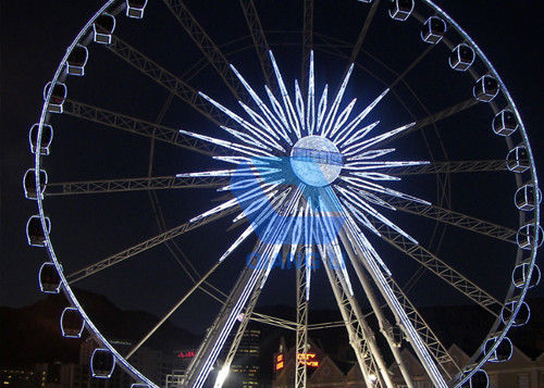 Naik Ferris Skala Besar, Grand Ferris Wheel 30m / 42m / 50m / 65m / 88m pemasok