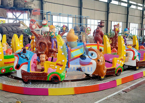 Mini Shuttle Kiddie Roller Coaster, Wahana Kereta Hiburan Untuk Game Anak pemasok